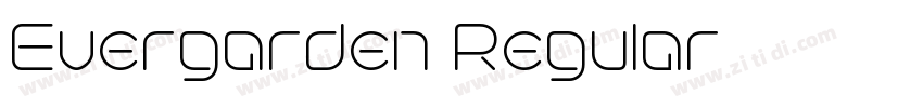Evergarden Regular字体转换 Evergarden Regular字体转换